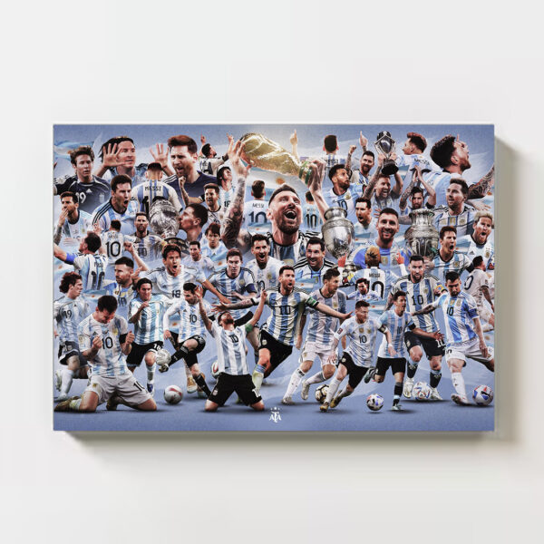 Cuadro Messi Argentina