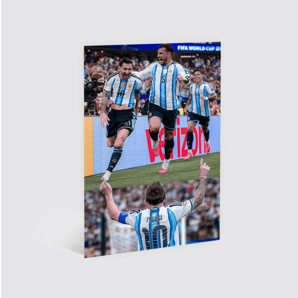 Cuadro Messi World Cup