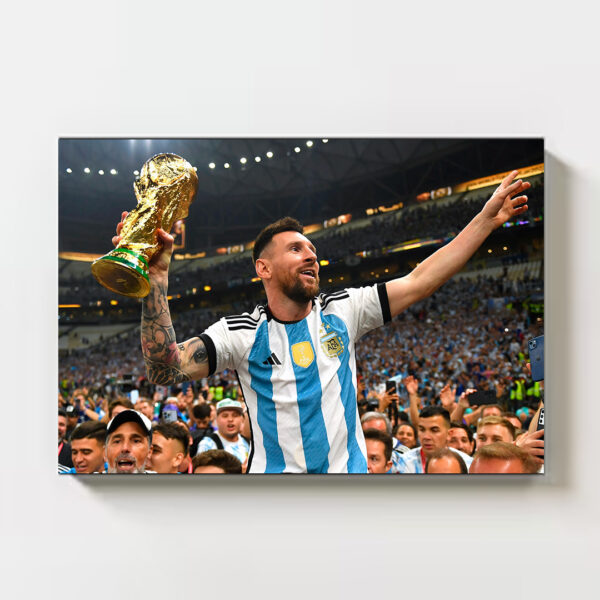 Cuadro Messi Mundial