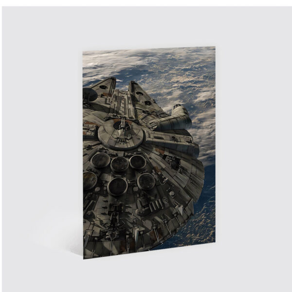 Cuadro Star Wars Millenium Falcon