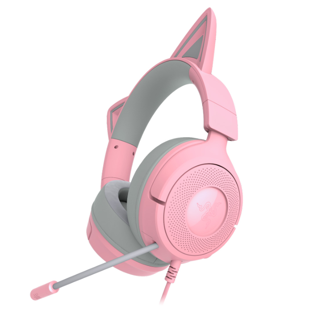 Headset Razer Kraken Kitty V3 Quartz - Imagen 3