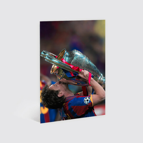 Cuadro Messi Champions League