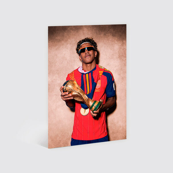 Cuadro Lamine Yamal Mundial