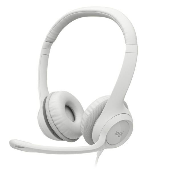 Headset Logitech H390 Off-White