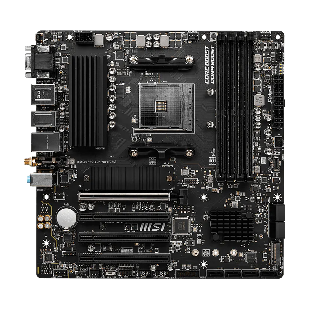 Motherboard MSI B550M PRO-VDH WIFI - Imagen 2
