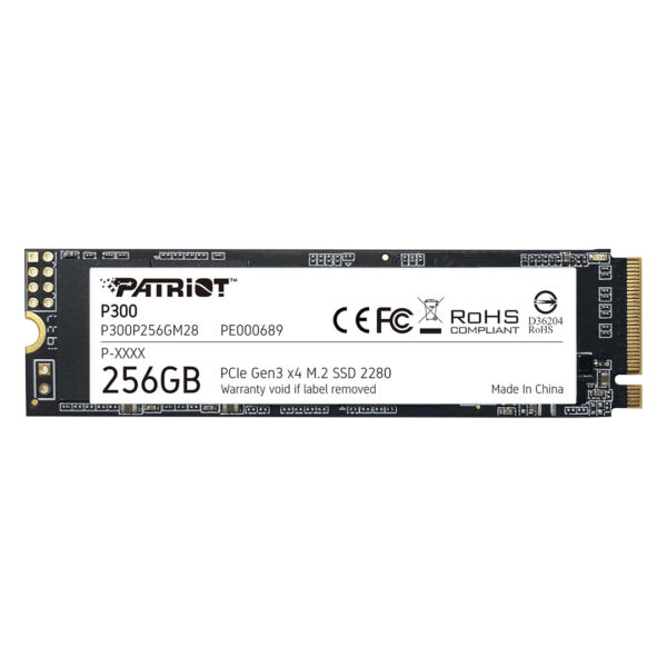 SSD M.2 Patriot P300 256GB - PCIe GEN3