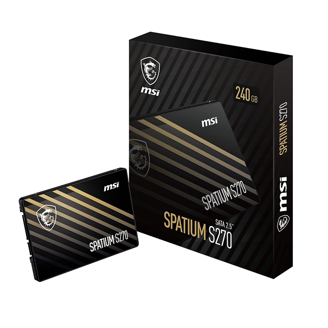 SSD MSI Spatium S270 240GB - SATA 2.5" - Imagen 2