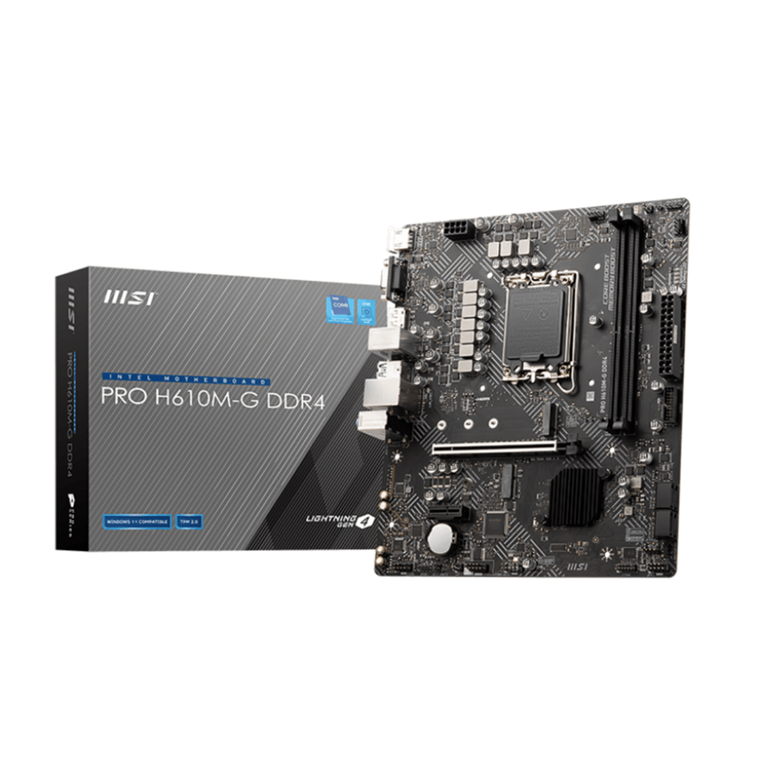 Motherboard MSI PRO H610M-G DDR4 - Imagen 2