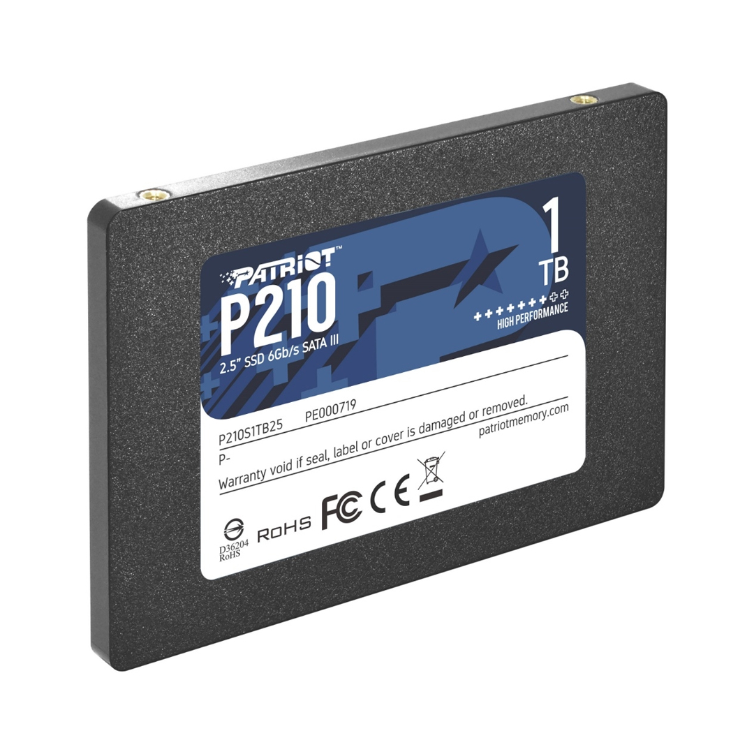 SSD Patriot P210 1TB - SATA 3 2.5" - Imagen 2