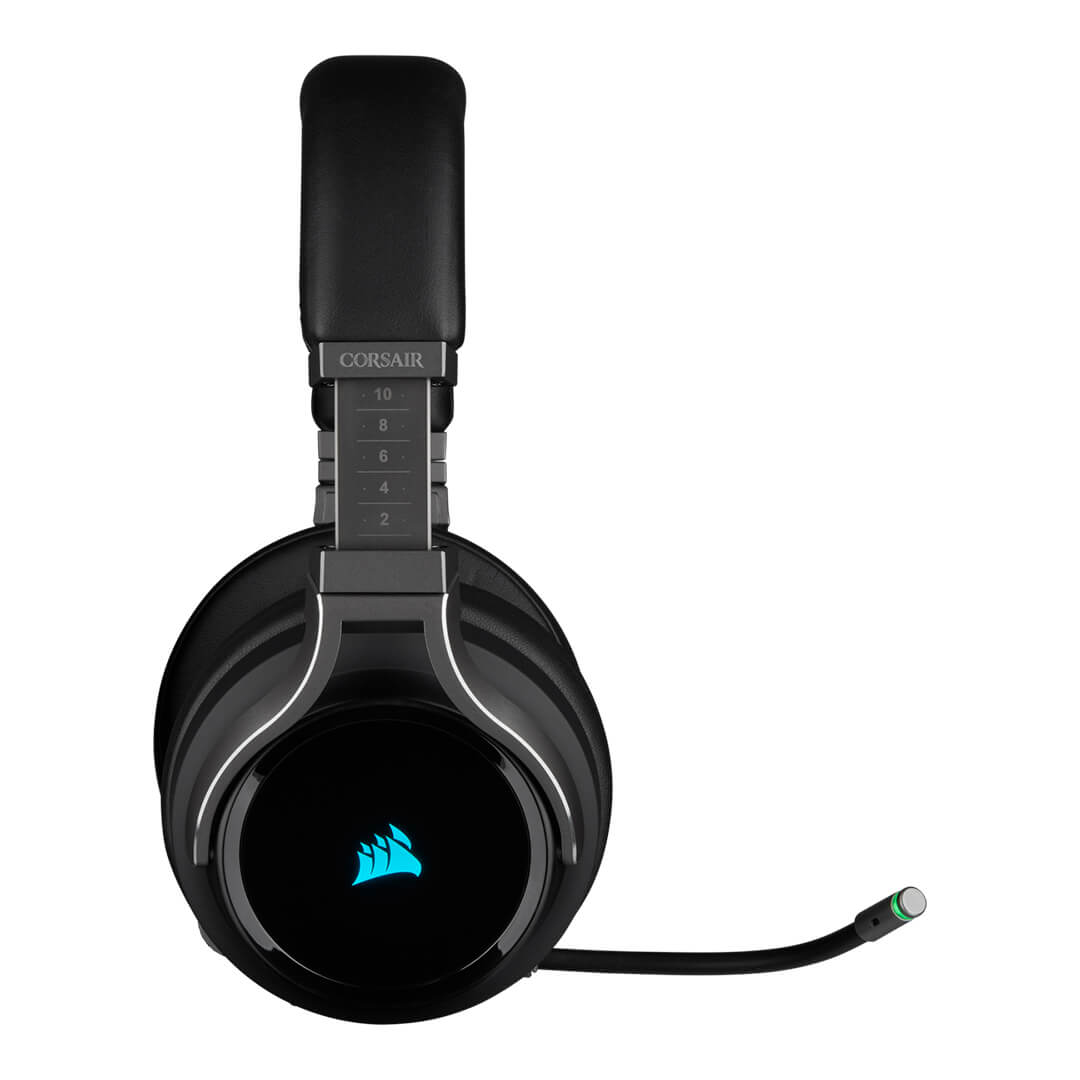 Headset Corsair Virtuoso RGB Wireless Carbon - Imagen 3