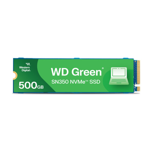 Disco de Estado Solido WD Green SN350 - 500 GB - interno - M.2 2280 - PCIe 3.0 x4 (NVMe)