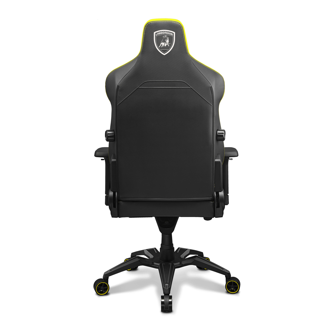 Silla Gamer Lamborghini Veneno Lite Amarilla - Imagen 2